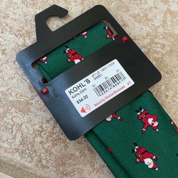 St. Nicholas Square Santa Christmas Holiday Party Tie - Picture 7 of 16